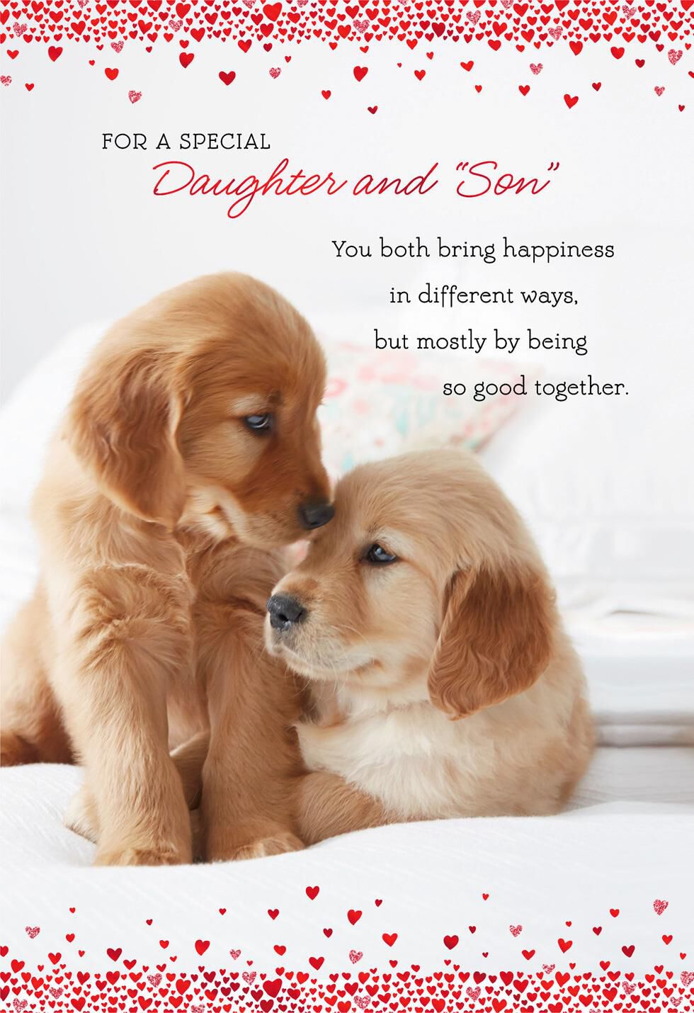 Every Possible Joy Valentine's Day Card for Daughter and Son-in-Law