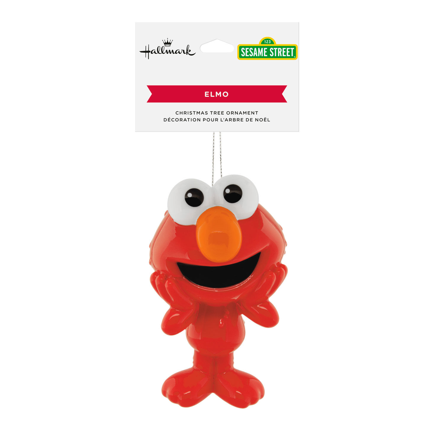 Sesame Street Elmo Christmas Ornament package front image number 7