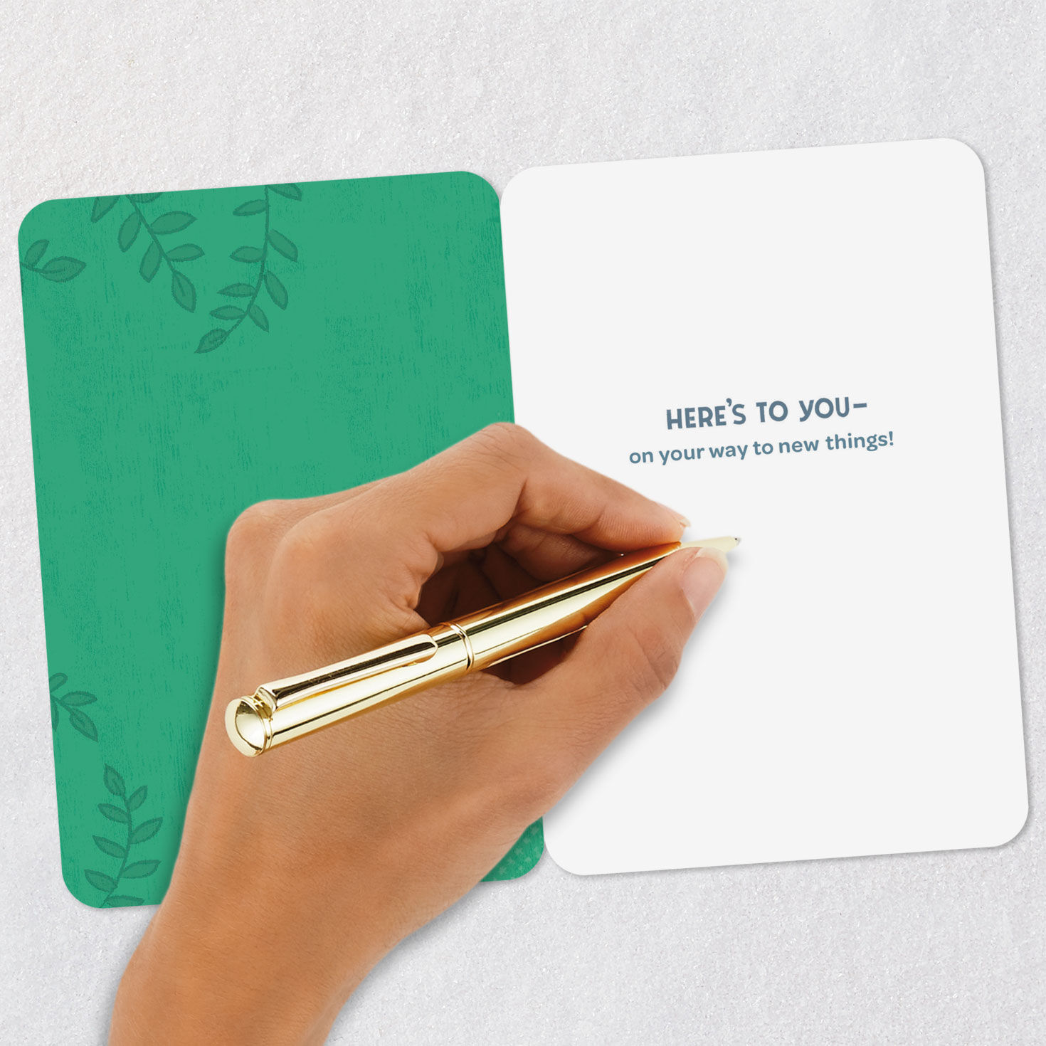 Happy Trails Signs Just Because Card Signing card image number 6