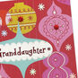 Mod Ornaments Granddaughter Christmas Card Card Front Detail image number 4