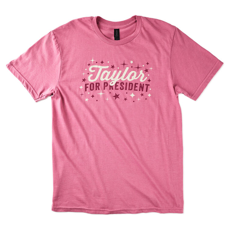 Southern Fried Design Barn Taylor for President Pink T-Shirt