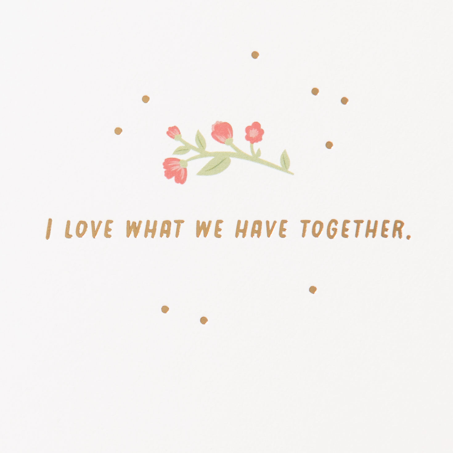 Die-Cut Flower Bouquet Valentine's Day Love Card sentiment image number 2