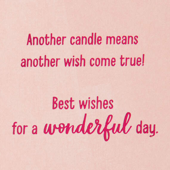 Another Wish Come True Birthday Card, , large image number 2