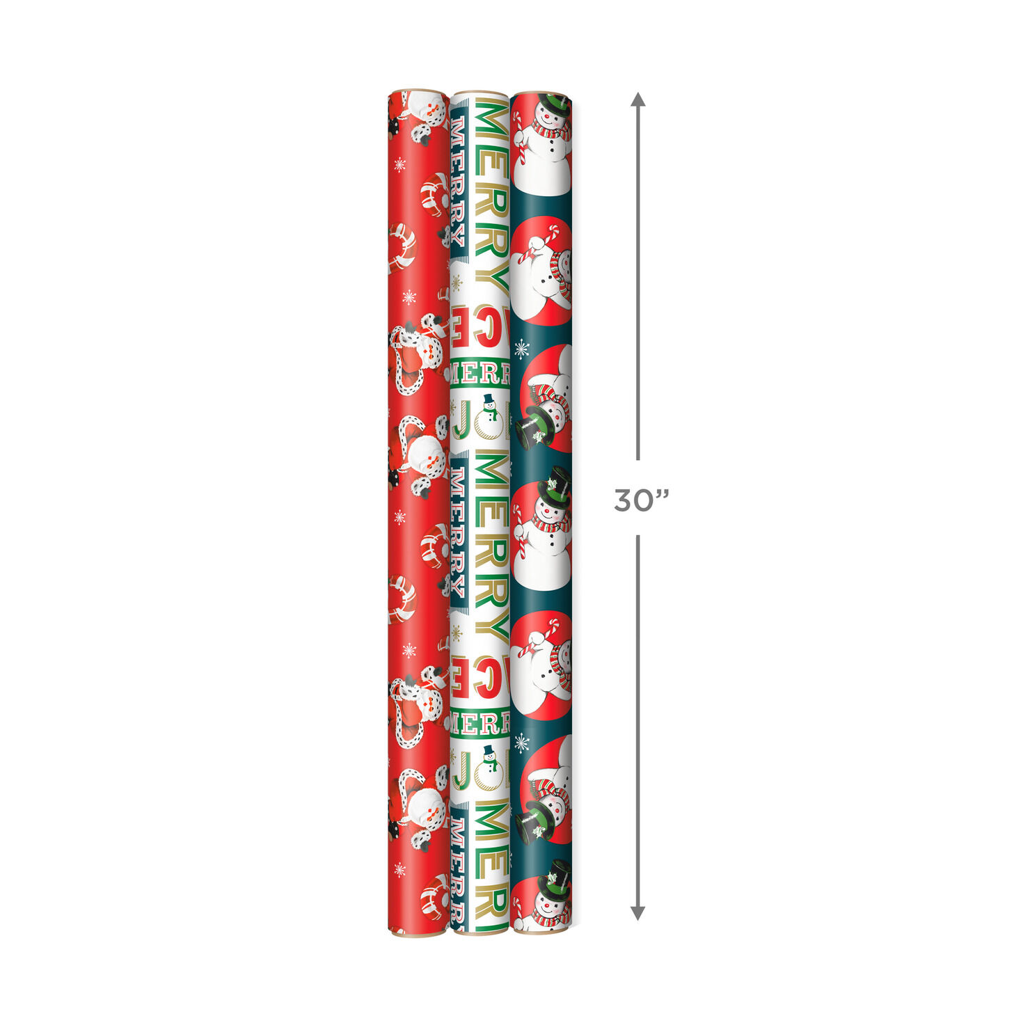 Assorted Vintage Designs Christmas Wrapping Paper  image number 4