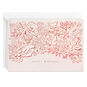 Pink Flowers and Butterfly Signature Birthday Card Card Front image number 1