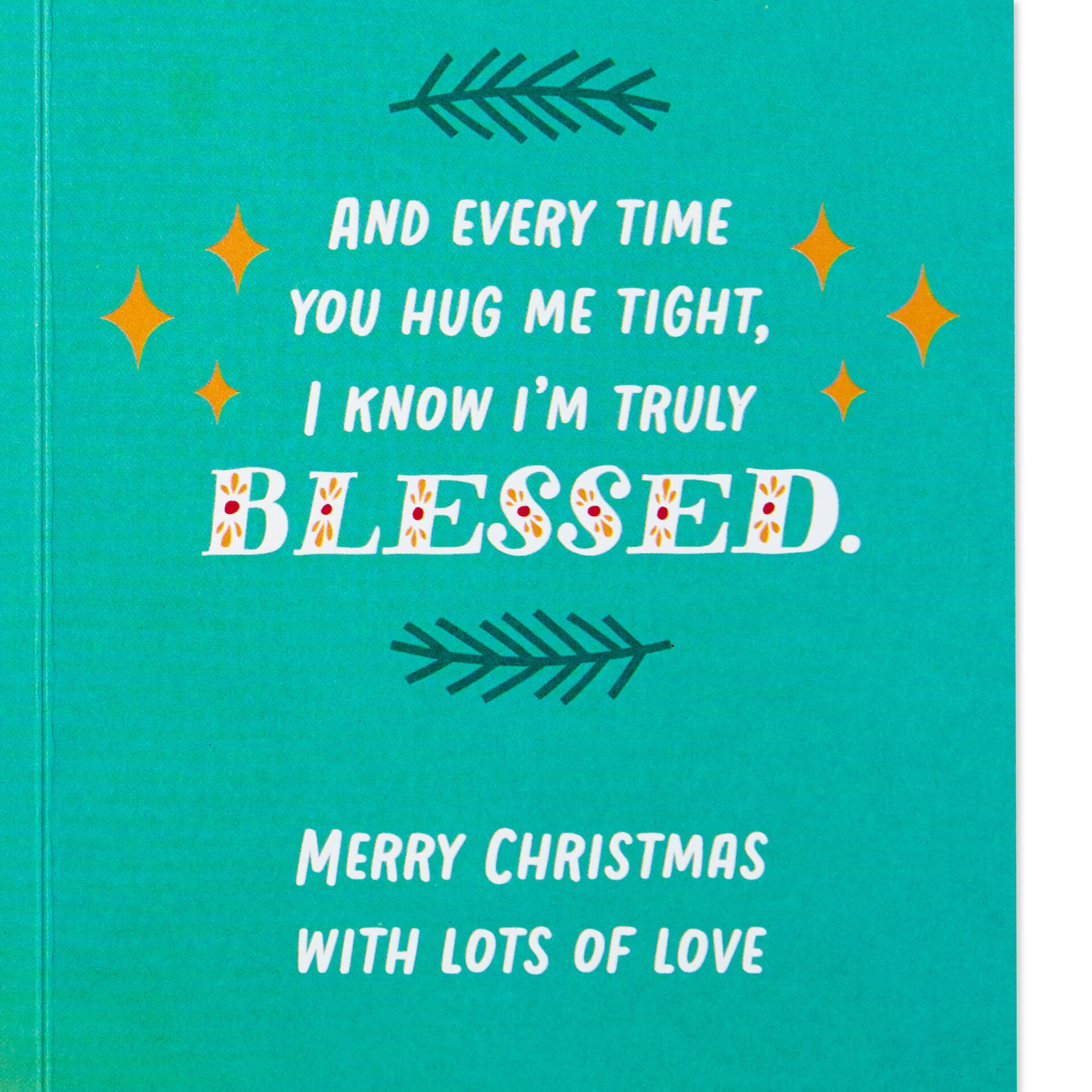 I Got the Very Best Christmas Card for Mom - Greeting Cards - Hallmark