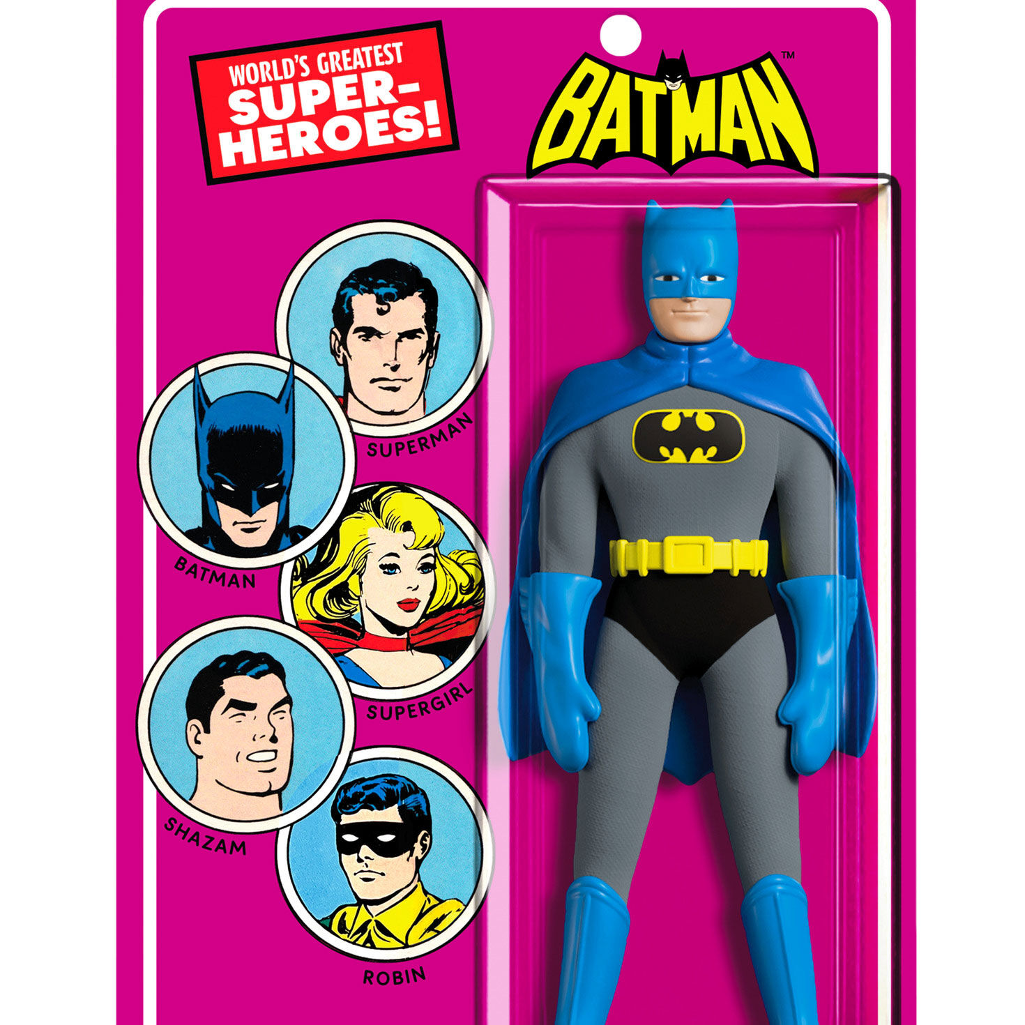 DC Batman Vintage Figure Keepsake Ornament upclose view image number 5