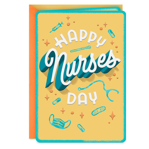 You Make the World a Better Place Nurses Day Card, 