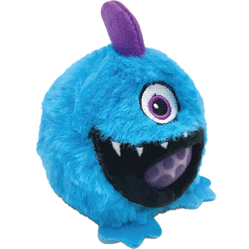 PBJ's Plush Ball Jellies Cyclopz Blue Monster, 