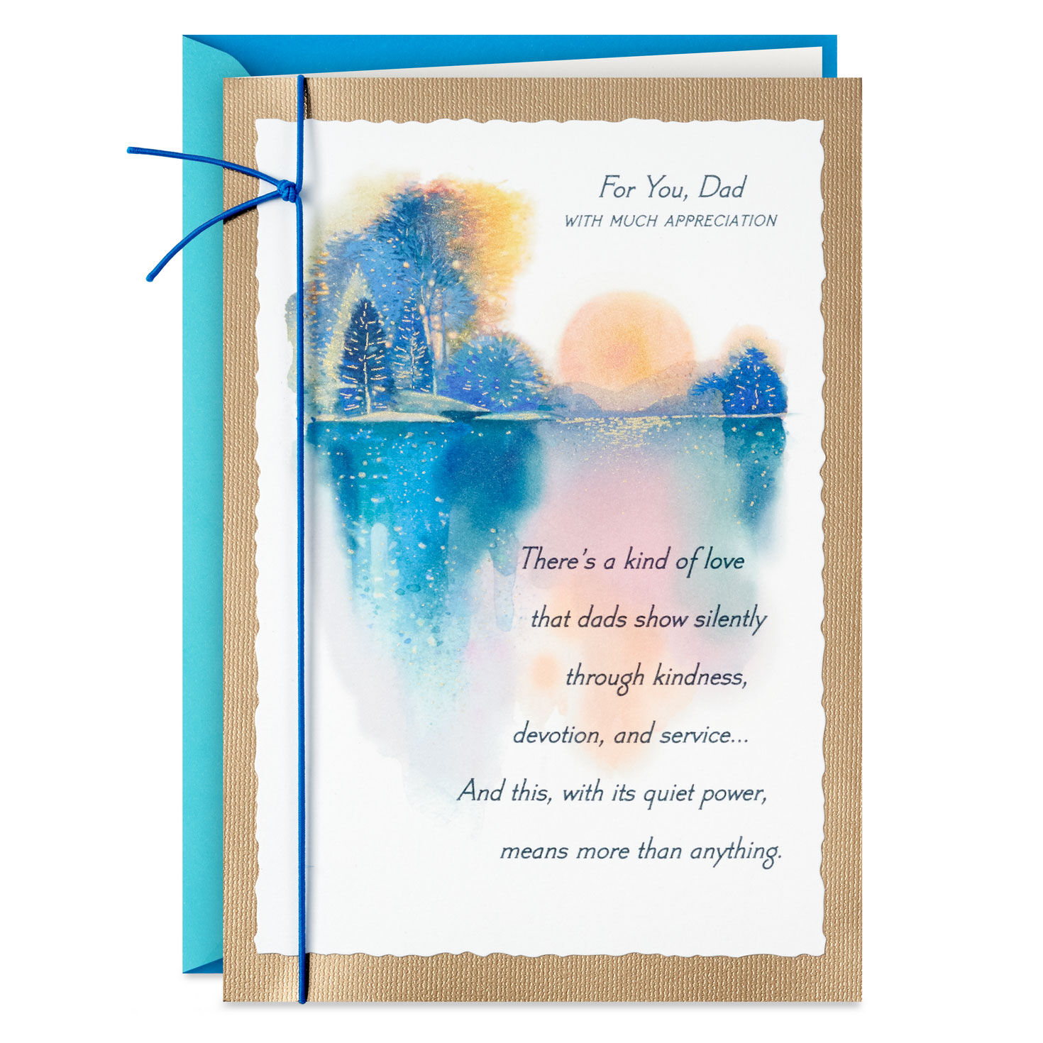 You're Loved and Appreciated Very Much Birthday Card for Dad