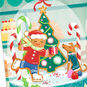 Gingerbread Cookies Spanish Gift Card Holder Christmas Card Card Front Detail image number 4