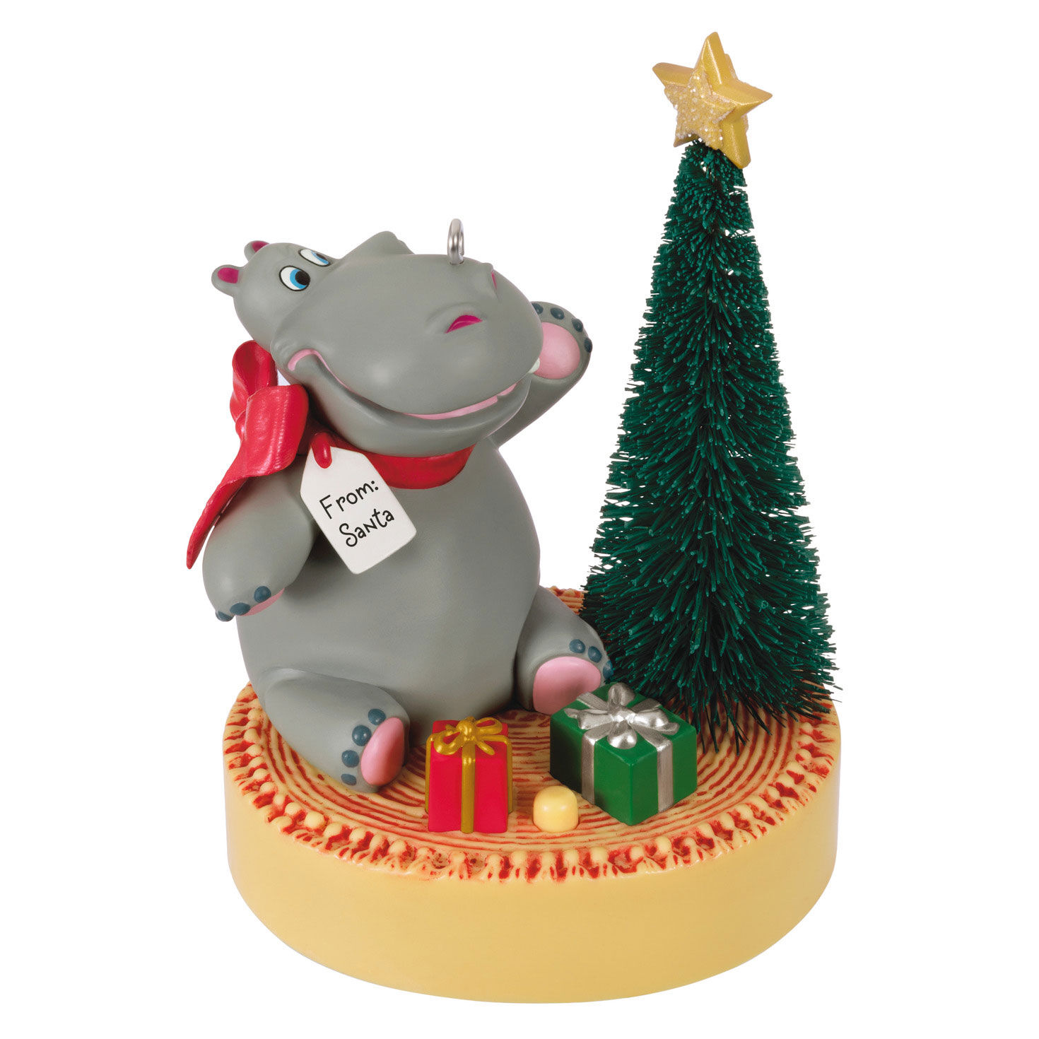 I Want a Hippopotamus for Christmas Musical Ornament Keepsake