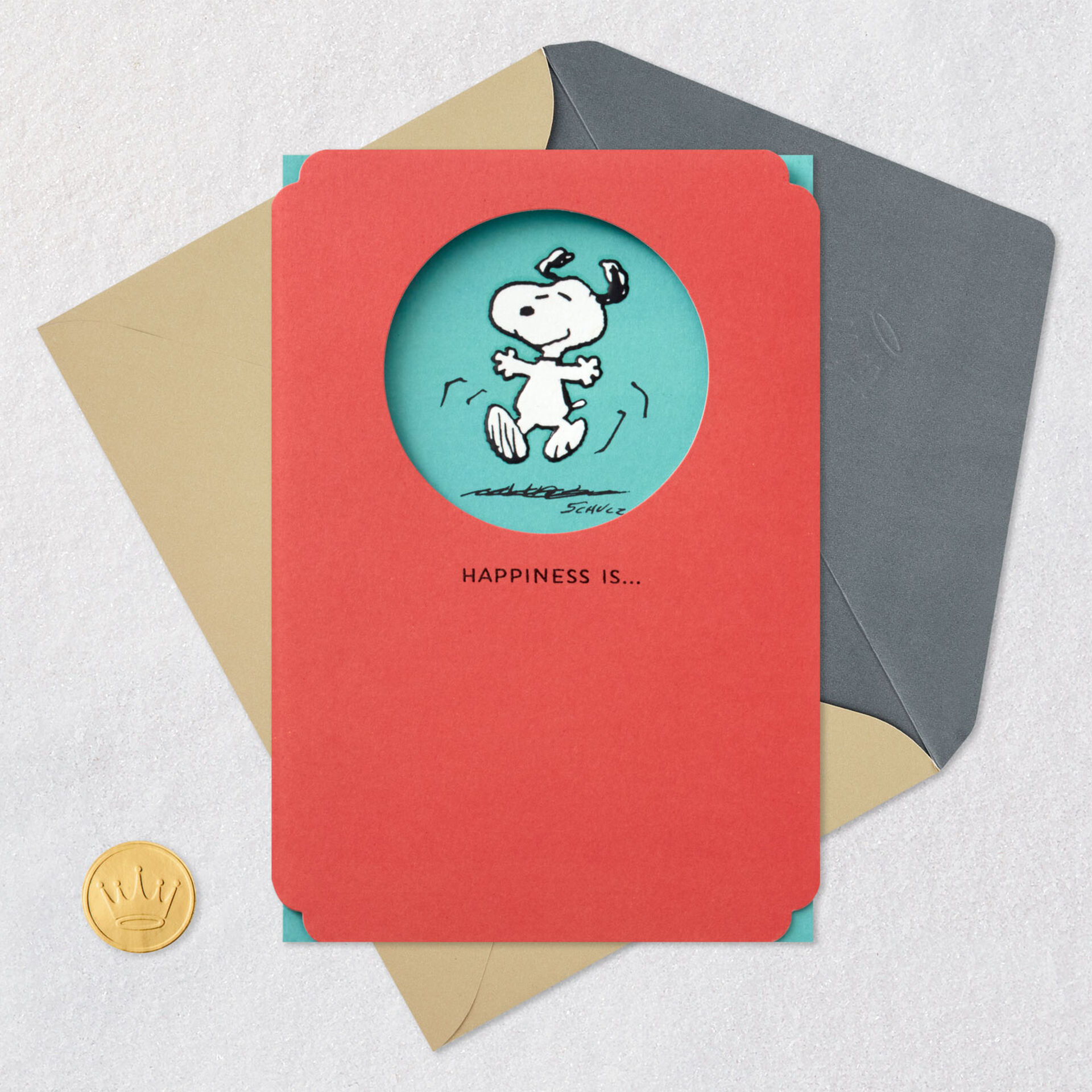 Peanuts® Snoopy Road to Recovery Happy Dance Get Well Card Greeting
