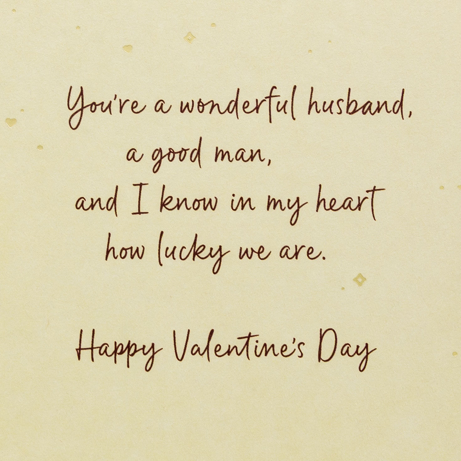 Cranes in Lake Husband Valentine's Day Card Sentiment image number 2