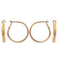 Rain Jewelry Gold Metal Twisted Hoop Earrings, Gold, large image number 1