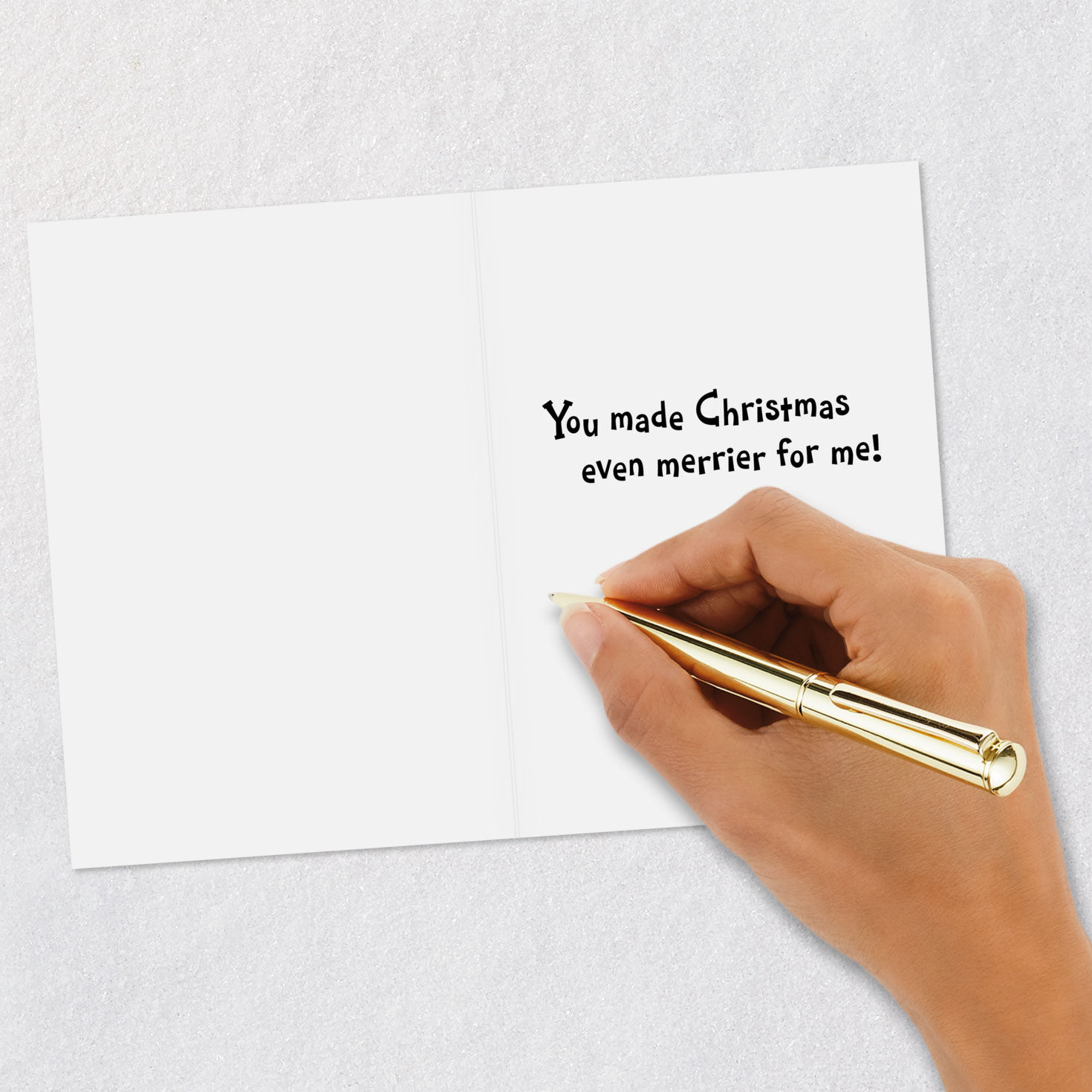 Happy Hamster Christmas Thank-You Cards, Pack of 6, , large image number 5