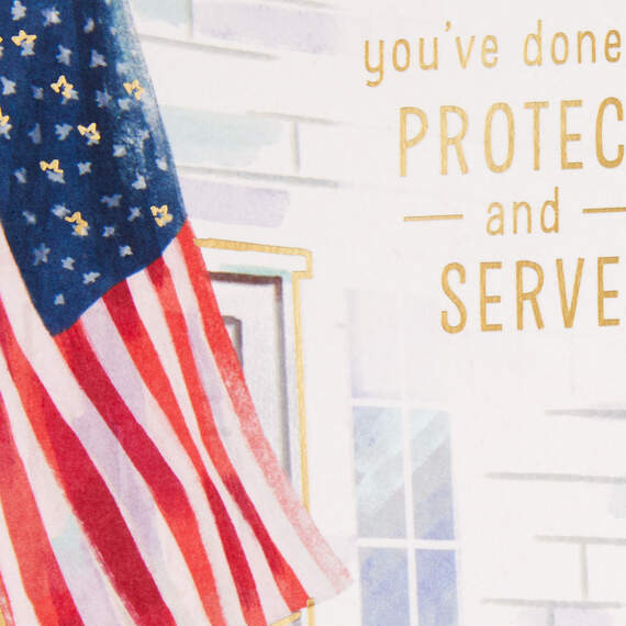 All You've Done to Protect and Serve Thank-You Card, , large image number 4