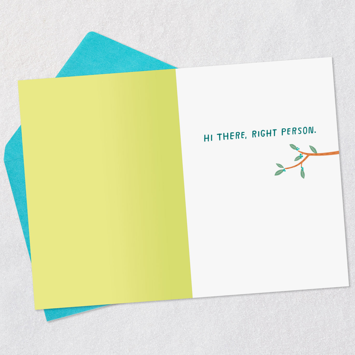 Sloth Hanging from Branch Funny Thinking of You Card  image number 3