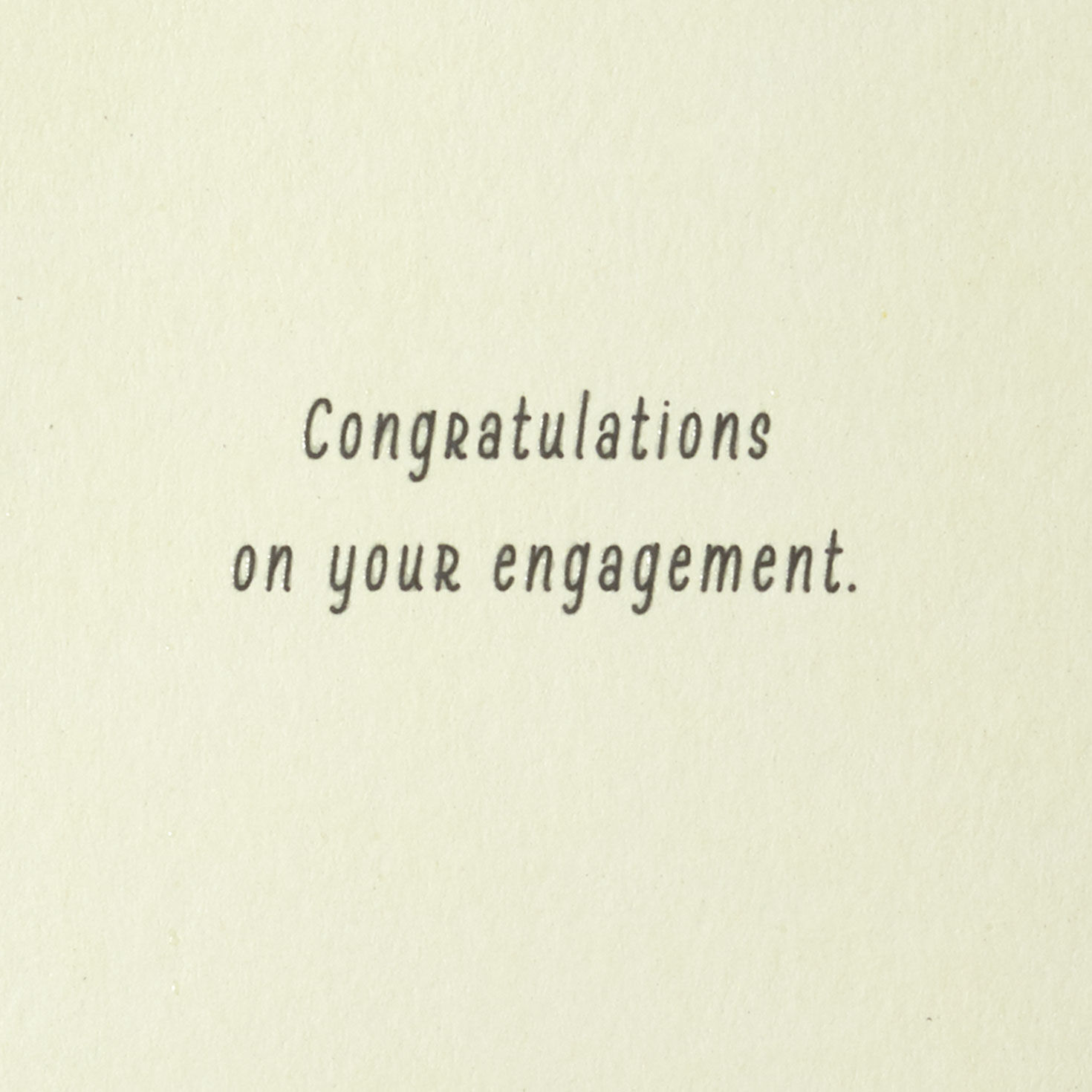 Man and Woman Walking on Path Engagement Card  image number 2