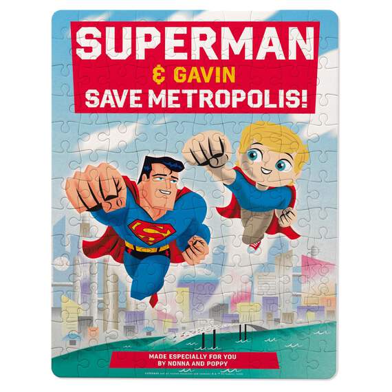 Superman™ Personalized Puzzle and Tin, , large image number 2