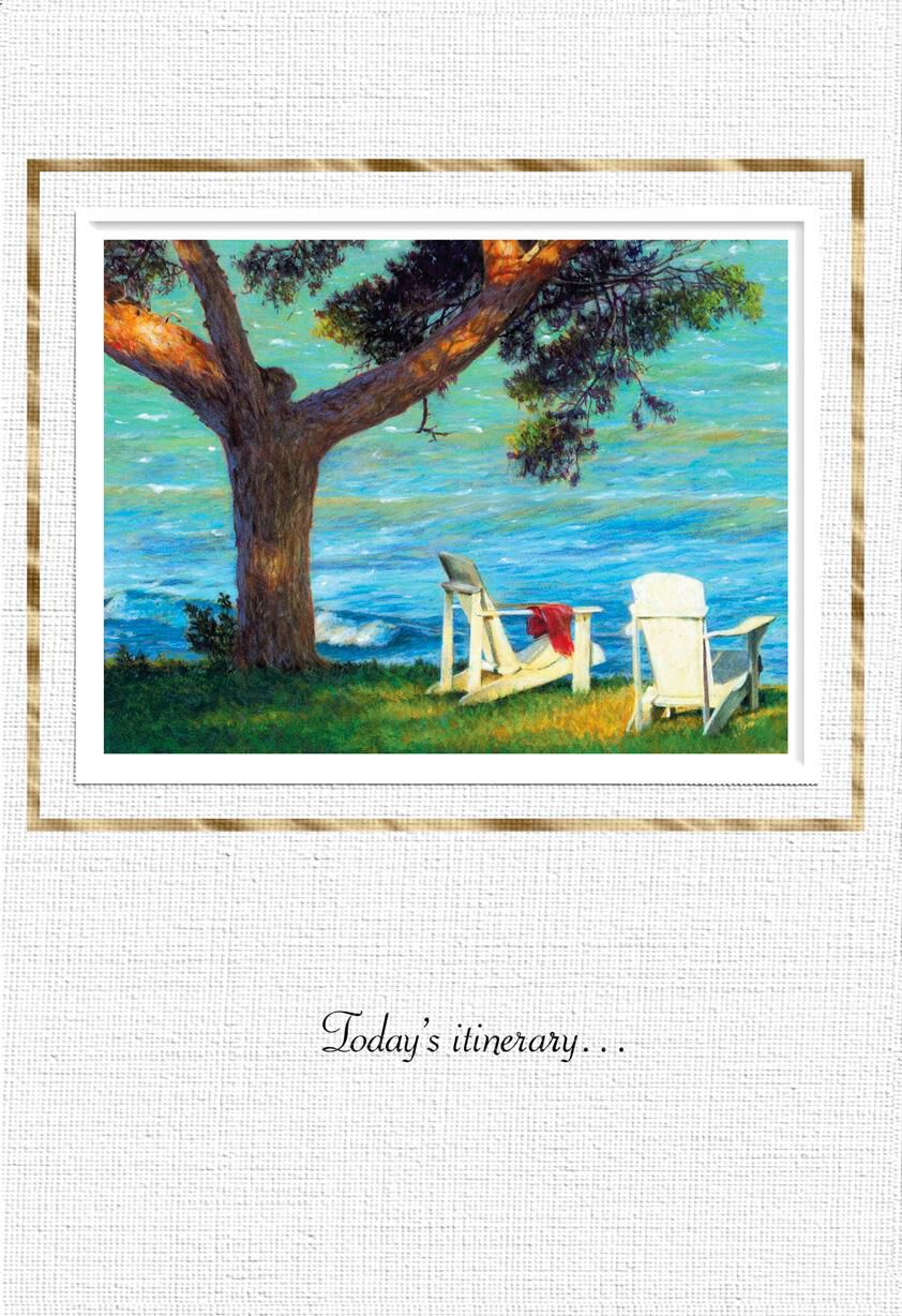 Ocean View Retirement Card
