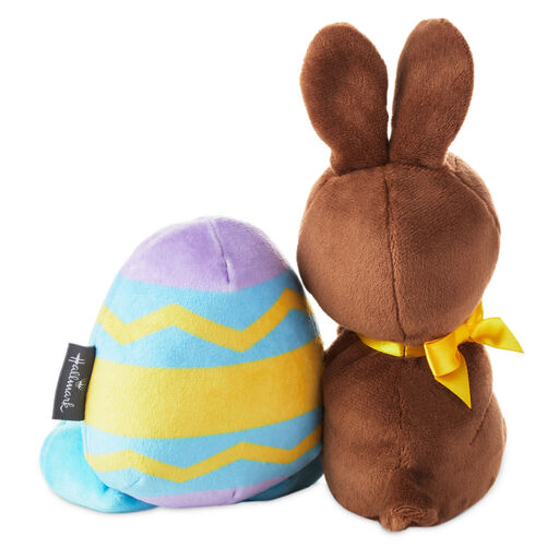 Better Together Chocolate Bunny and Easter Egg Magnetic Plush, 6", 