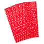 Simple Snowflakes on Red Holiday Tissue Paper Flat fan image number 3