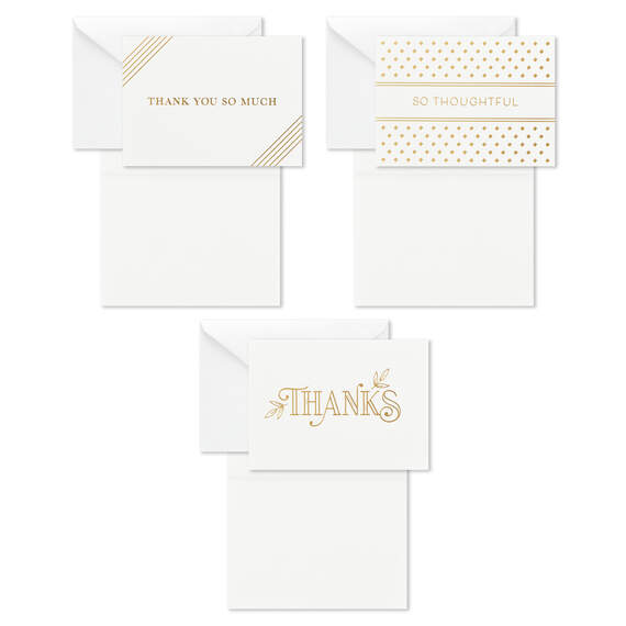 Elegant Dimensions Boxed Blank Thank-You Notes Assortment, Pack of 120, , large image number 3