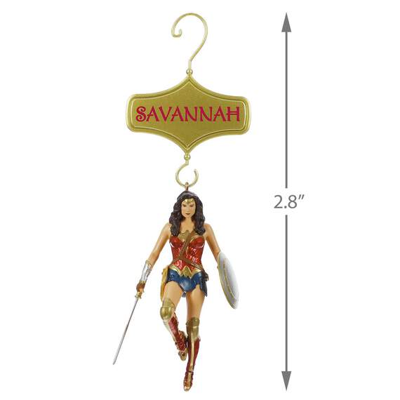 Wonder Woman™ Personalized Ornament, , large image number 4