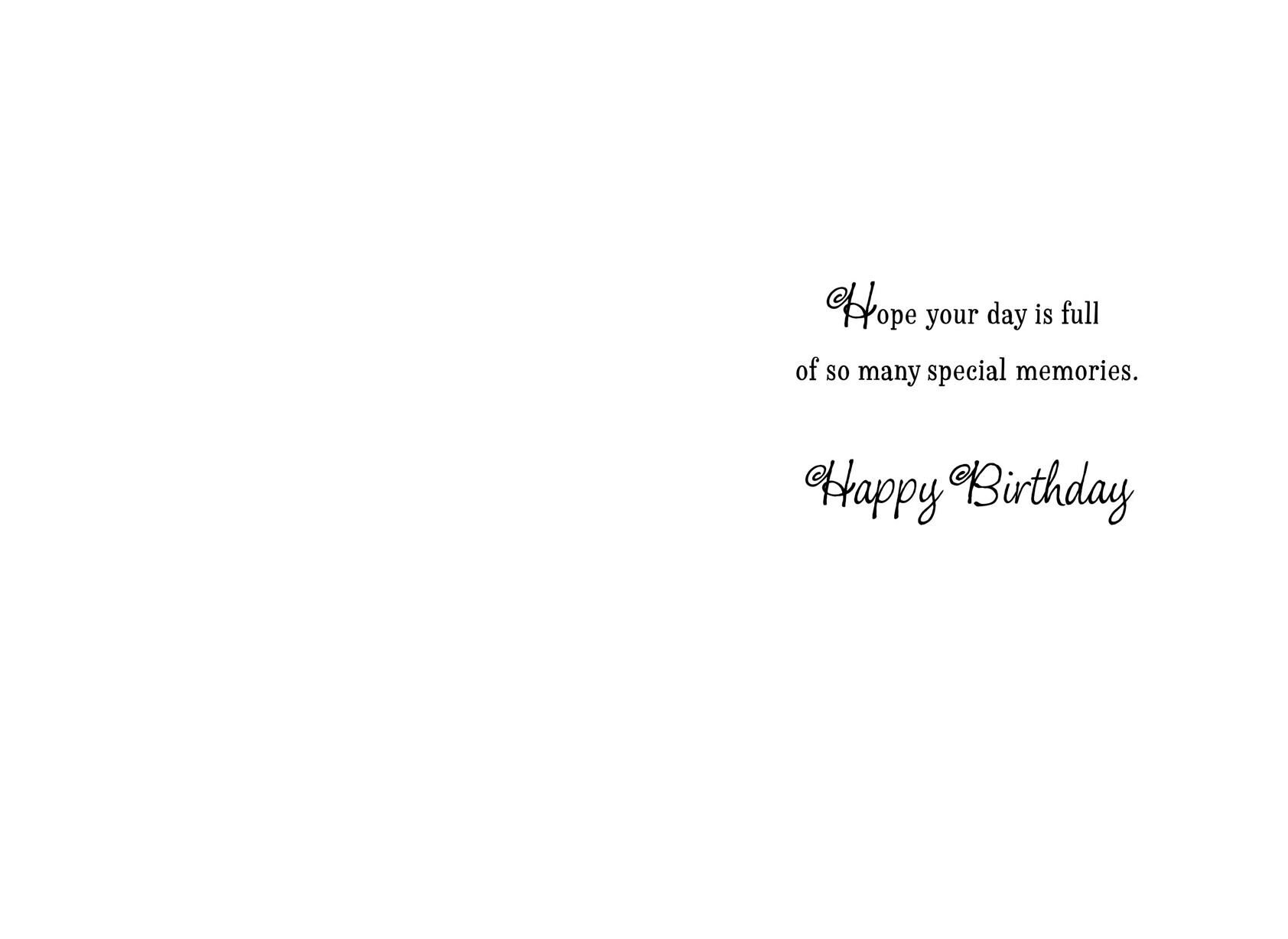 Lovely and Bright Birthday Card for Granddaughter