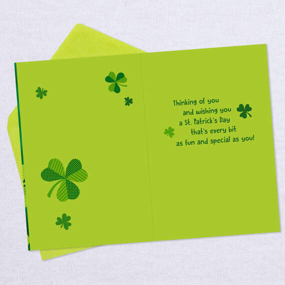 Fun, Special and Loved St. Patrick's Day Card for Grandson, , large image number 3