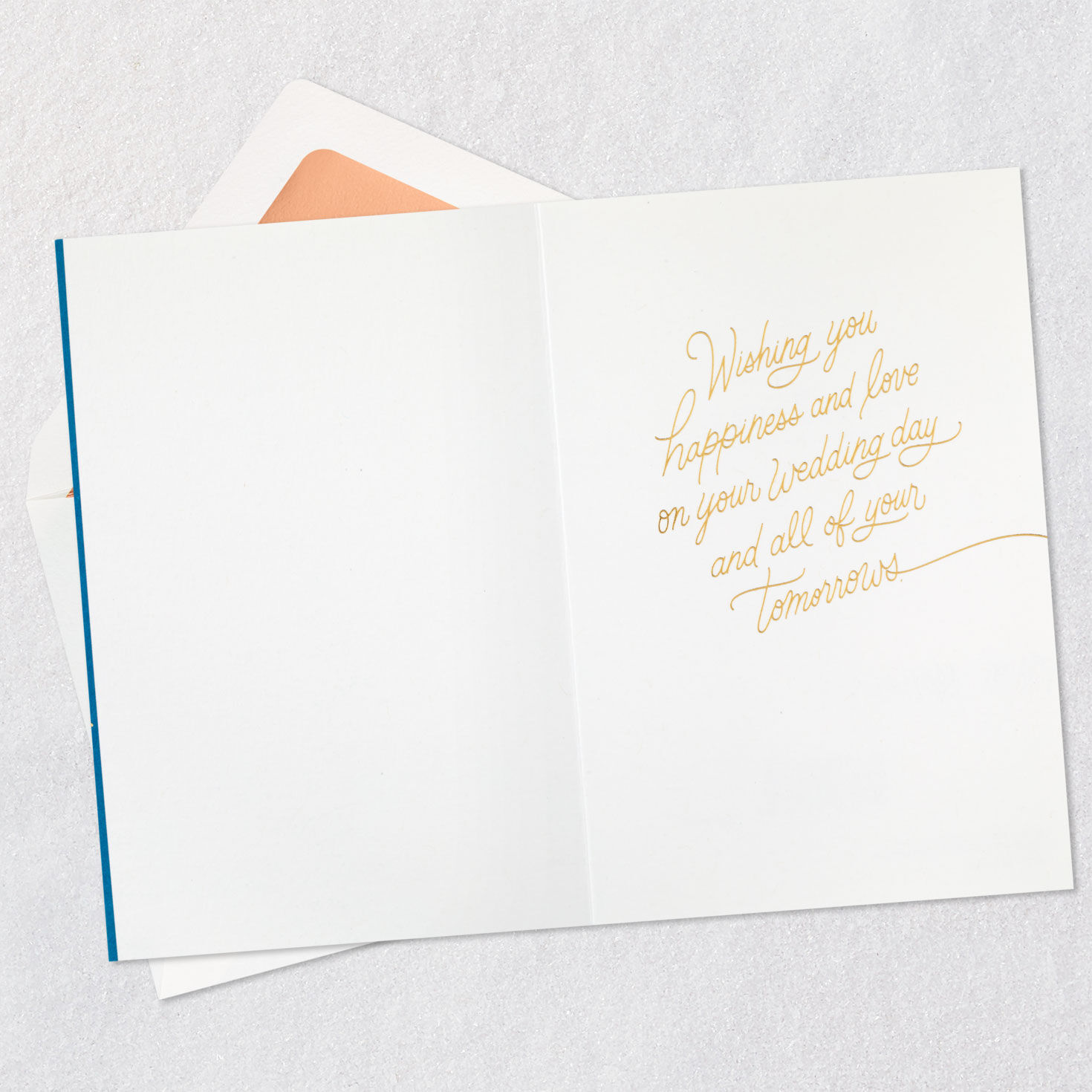 Just Married Wedding Card, , large image number 3