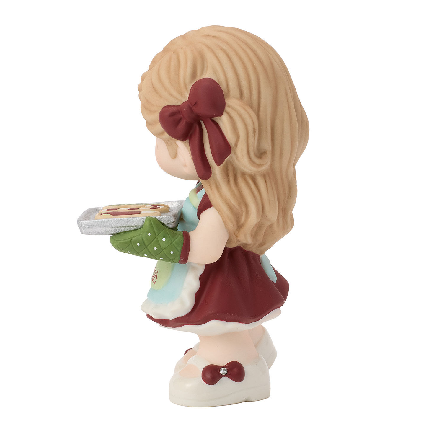Girl Baking Cookies Precious Moments Figurine Side image number 3