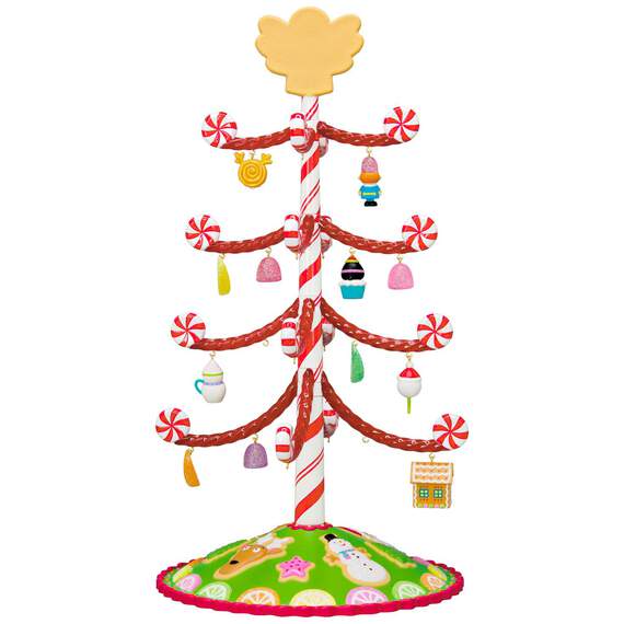 Season's Treatings Mini Tree With 12 Ornaments, , large image number 5