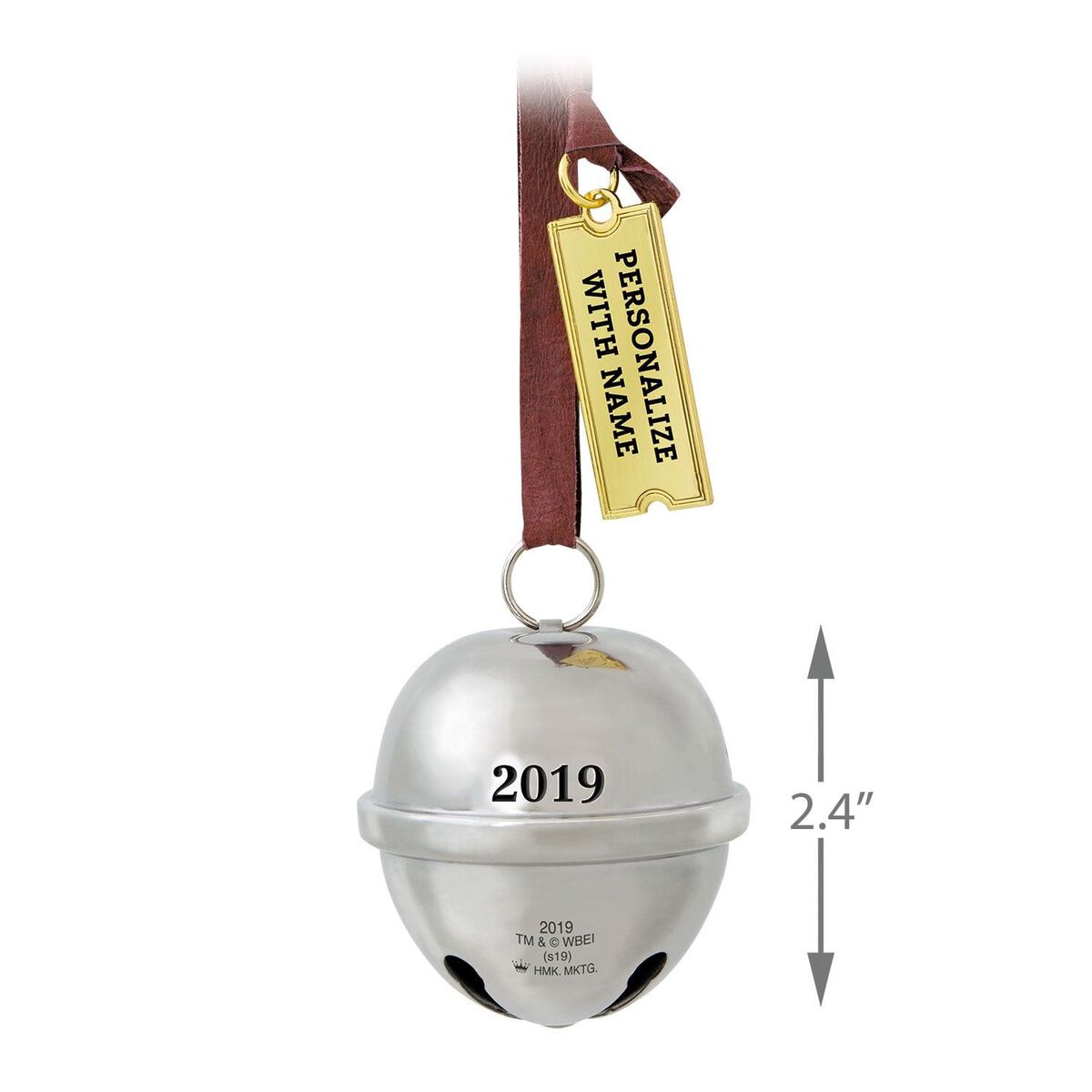 The Polar Express™ Santa's Sleigh Bell Metal Personalized