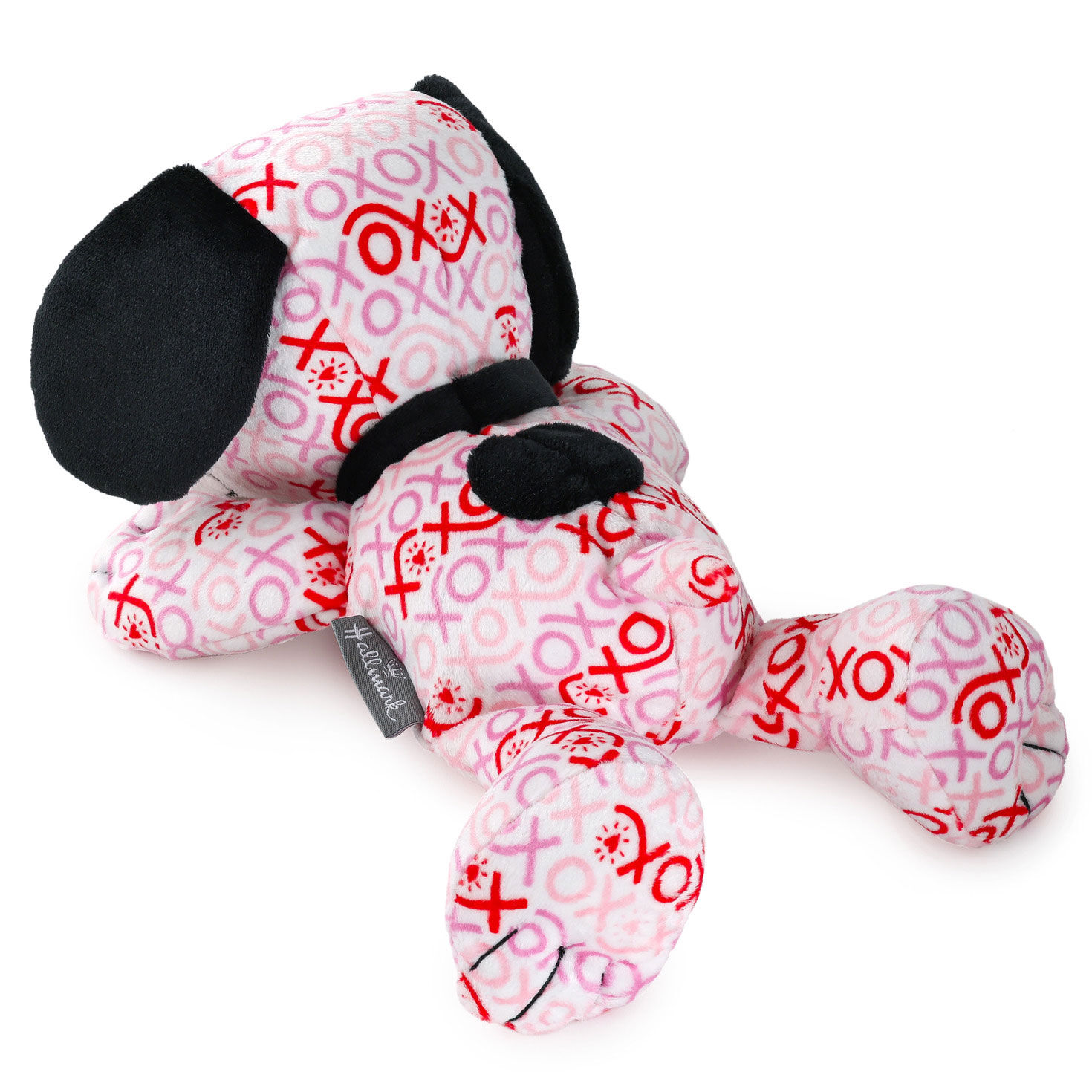 Peanuts&reg; XOXO Floppy Snoopy Plush back image number 3
