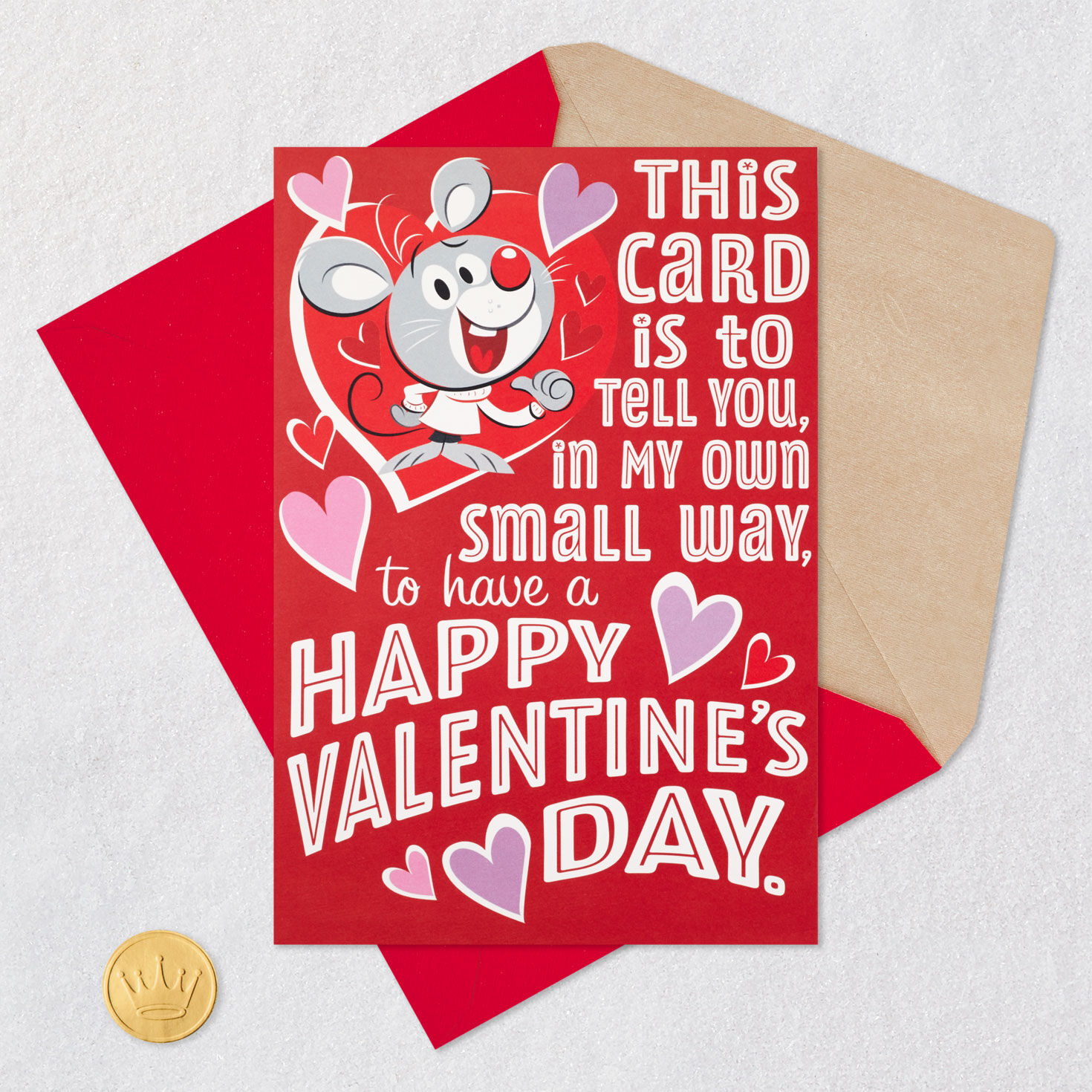 Not So Small Way Funny Musical Pop-Up Valentine's Day Card for only USD 7.59 | Hallmark