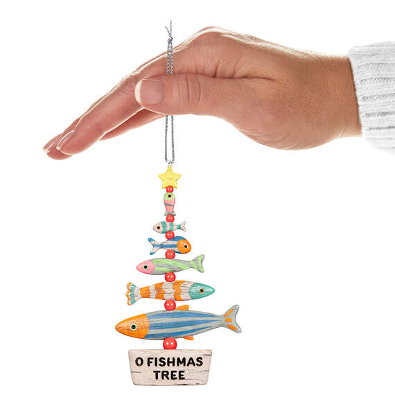 O Fishmas Tree Ornament, , large image number 4