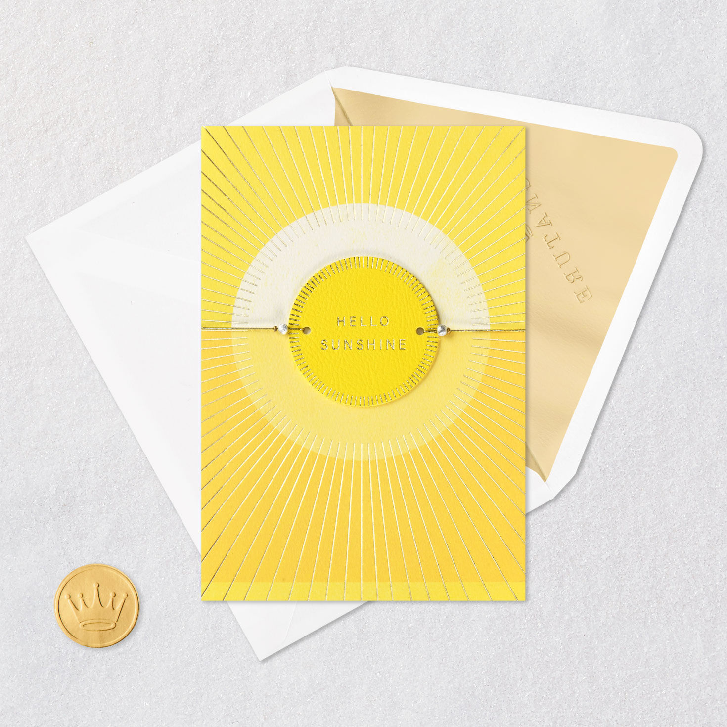 Hello Sunshine Blank Card, , large image number 4