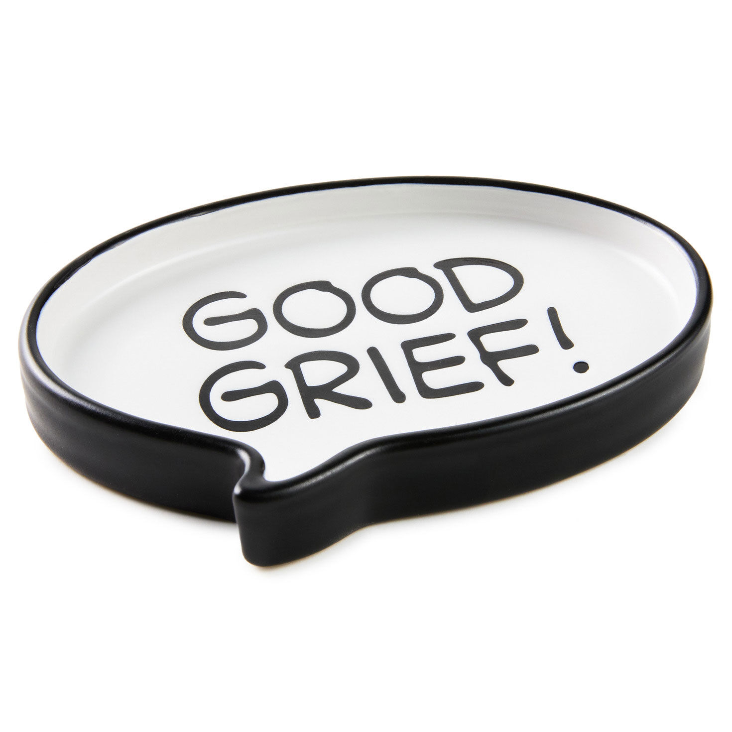 Peanuts&reg; Good Grief! Word Bubble Trinket Dish side image number 2