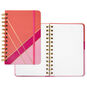 Coral and Pink Color Block Spiral Notebook, , large image number 2