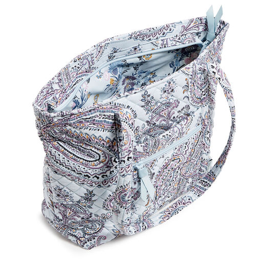 Vera Bradley Small Vera Tote in Soft Sky Paisley, 