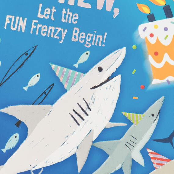 Let the Fun Frenzy Begin Birthday Card for Nephew, , large image number 4