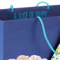 Cake on Blue Large Gift Bag upclose detail image number 5