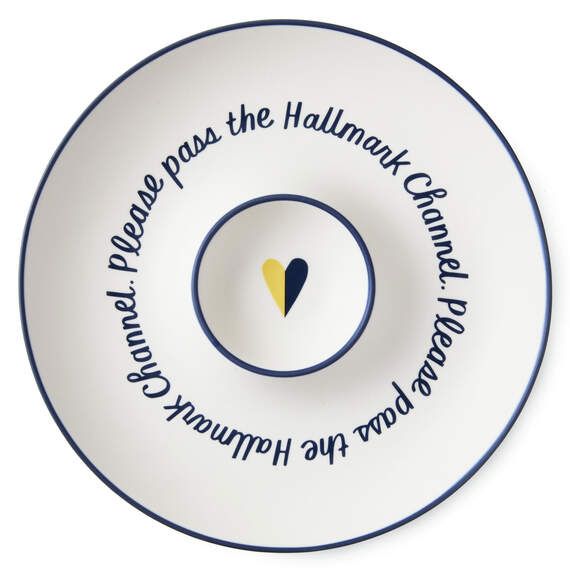 Hallmark Channel Chip and Dip Plate, , large image number 1