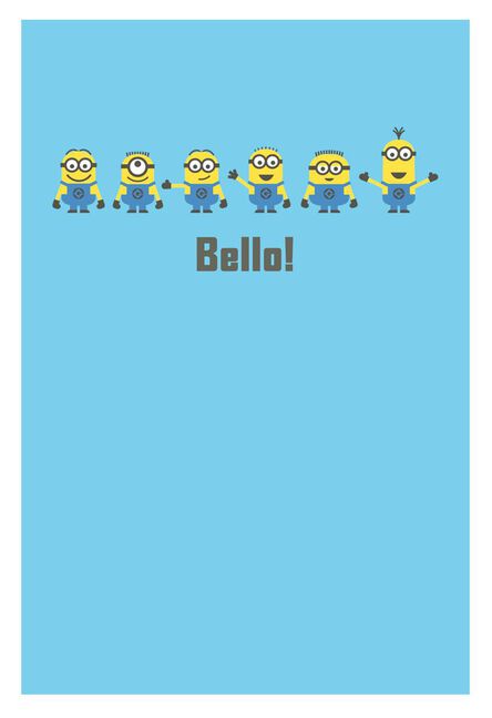 despicable me minions silly birthday card greeting cards hallmark
