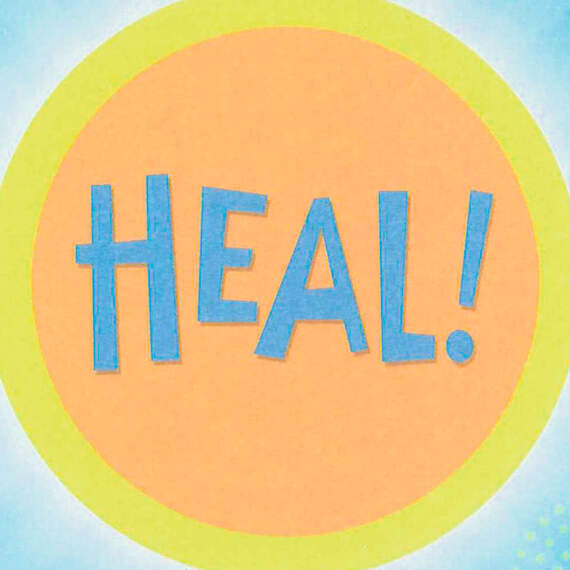 Healing Dog Funny Get Well Card, , large image number 2