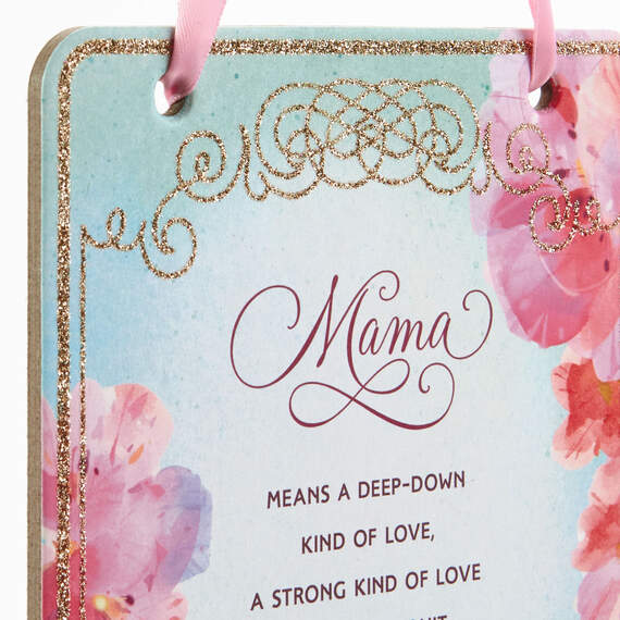 Your Love Is a Gift Mother's Day Card for Mama With Hangable Print, , large image number 6