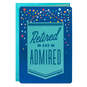 16" Retired and Admired Jumbo Retirement Card With Banner, , large image number 1