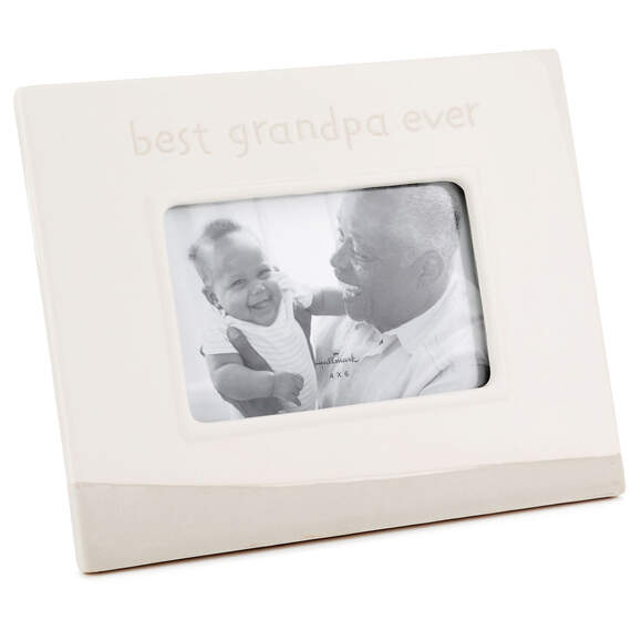 Best Grandpa Ever Picture Frame, 4x6, , large image number 1